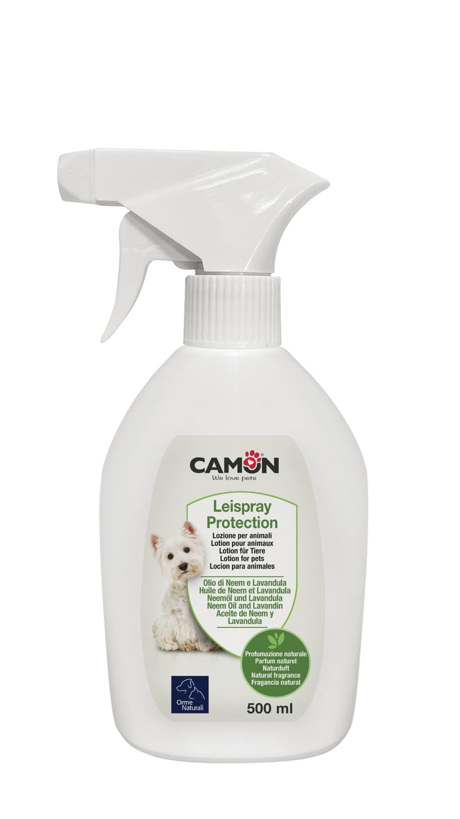 Camon Leispray Neem and Lavander - защитен спрей с масло от нийм и лавандула 500 мл
