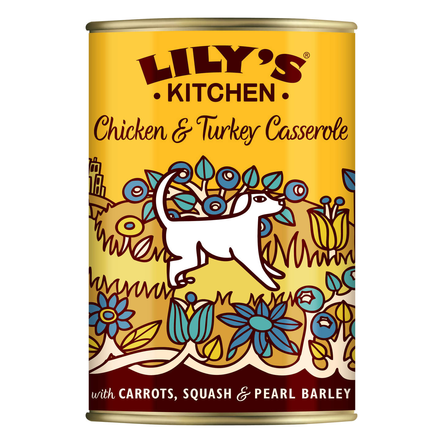 Lilys Kitchen Dog Chicken and Turkey Casserole - консерва за кучета с пилешко и пуешко 400 гр