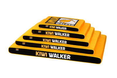 Kiwi Walker Mattress XL - ортопедичен матрак с мемори пяна 95 / 65 / 6 см. оранжев