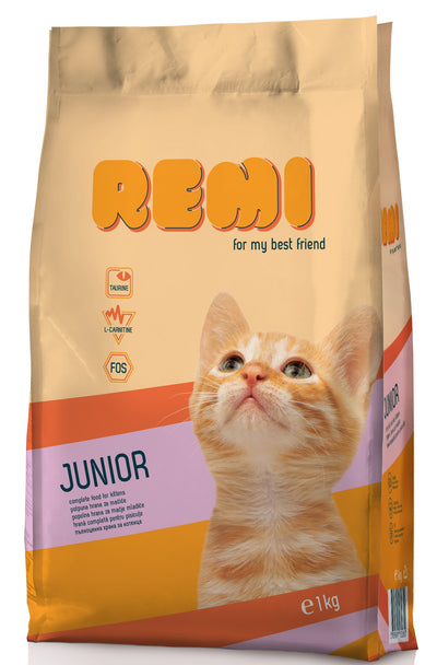 Remi Junior - суха храна за подрастващи котенца 1 кг