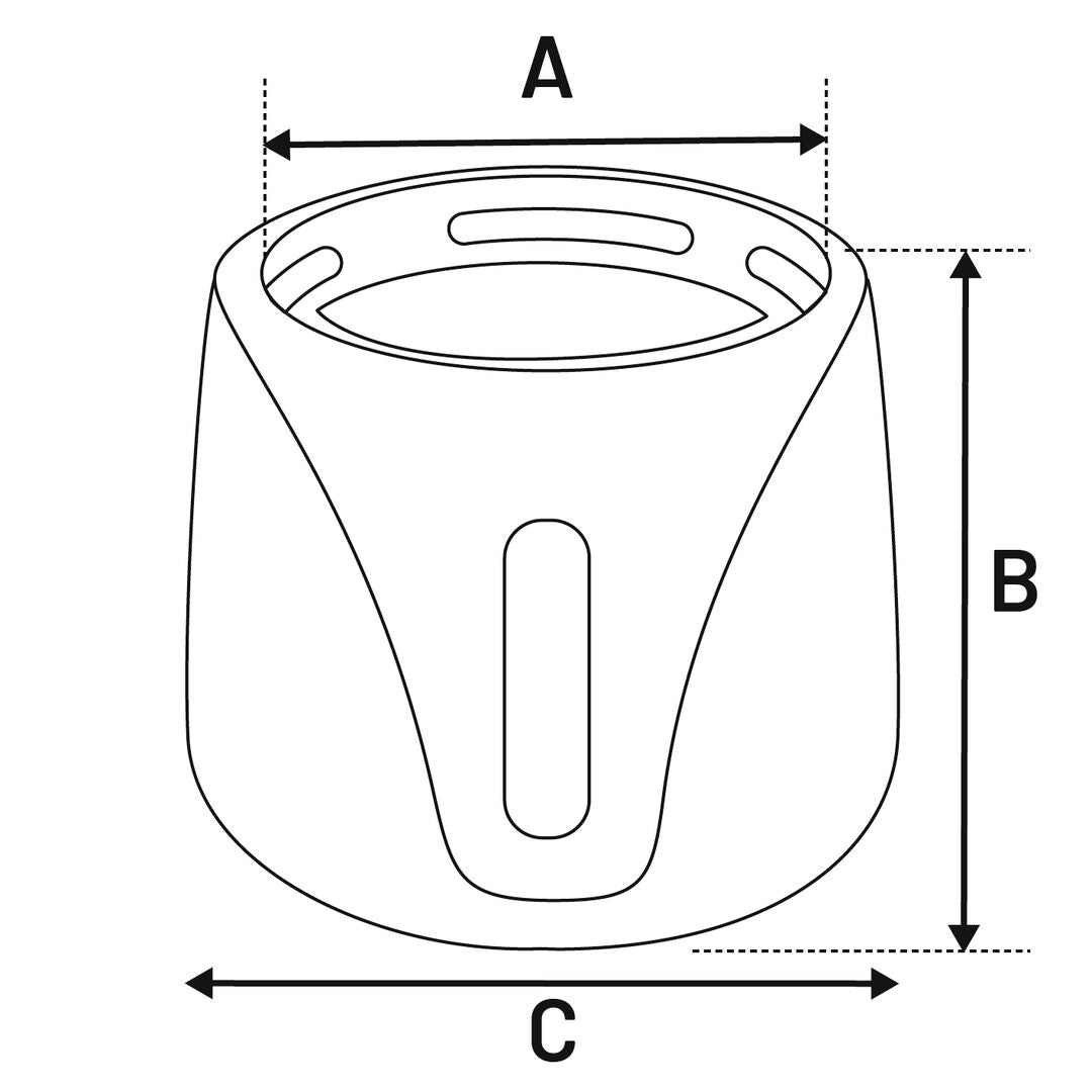 Flamingo Drinking Fountain Sensor Adriana Black - автоматичнен фонтан за пиене