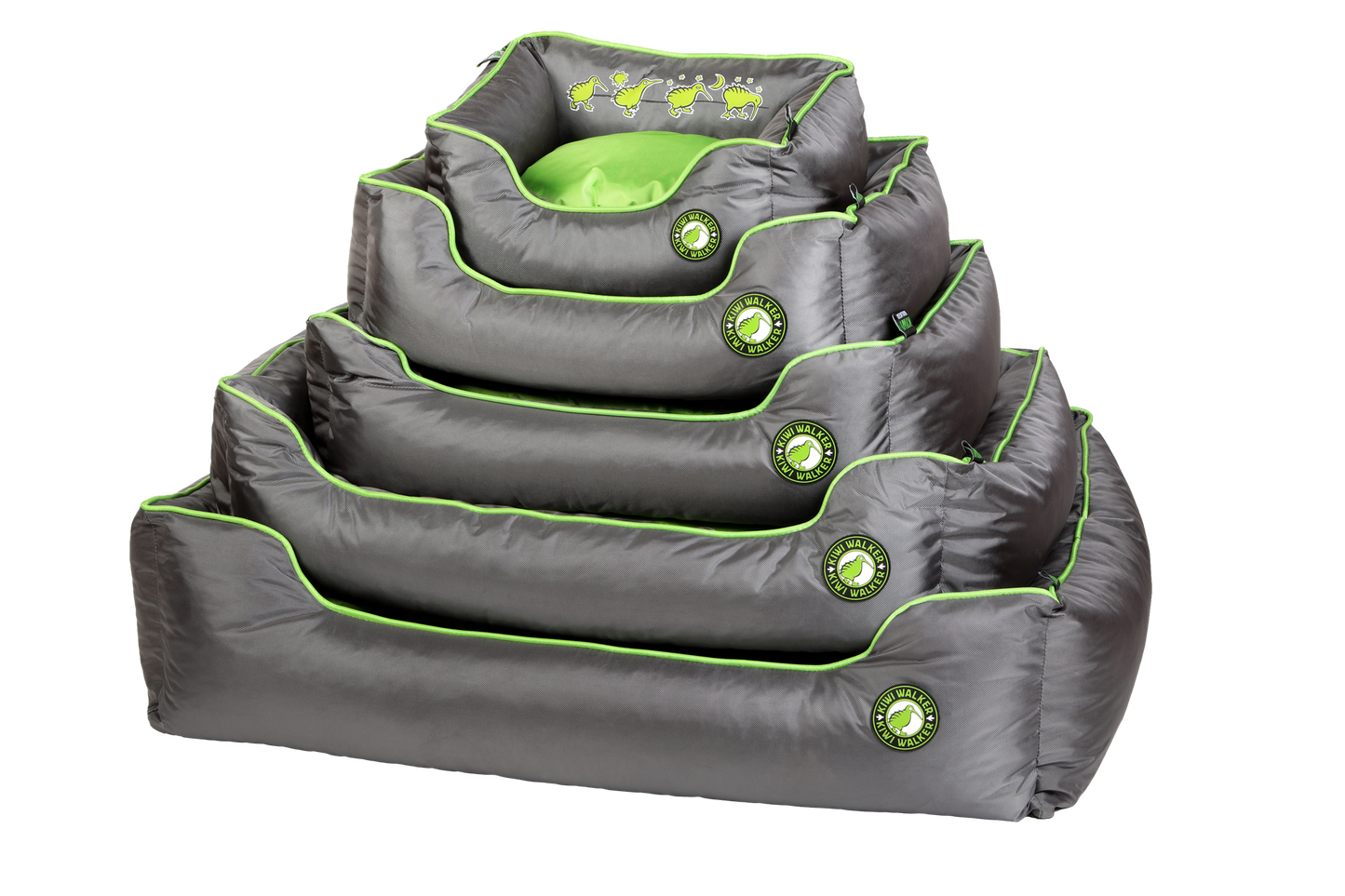 Kiwi Walker Running Sofa Bed S - ортопедично легло с мемори пяна 45 / 35 / 20 см. зелен