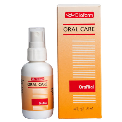 Diafarm OraFital - спрей за устна хигиена и избелване на зъбите 50 мл