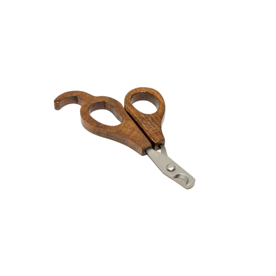 Tauro Pro Line Wooden Scissors for Nails - ножица за рязане на нокти 11 / 6 / 1 см