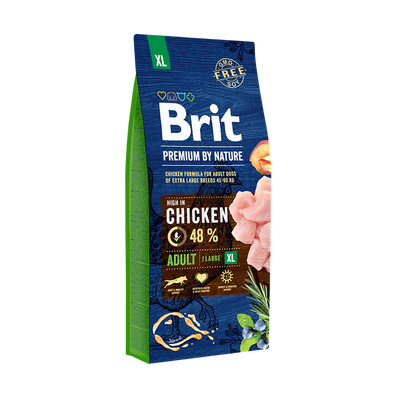 Brit Premium by Nature Adult XL - пълноценна храна за кучета от гигантски породи