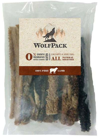 WolfPack Lamb Tripe - агнешко шкембе 15см 100гр