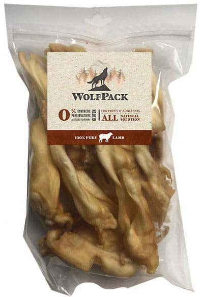 WolfPack Lamb Ears - aгнешки уши 250 гр