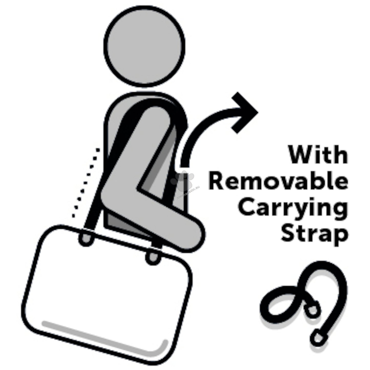 Flamingo Carrying bag Martha - мека транспортна чанта 46 / 28 / 28 см