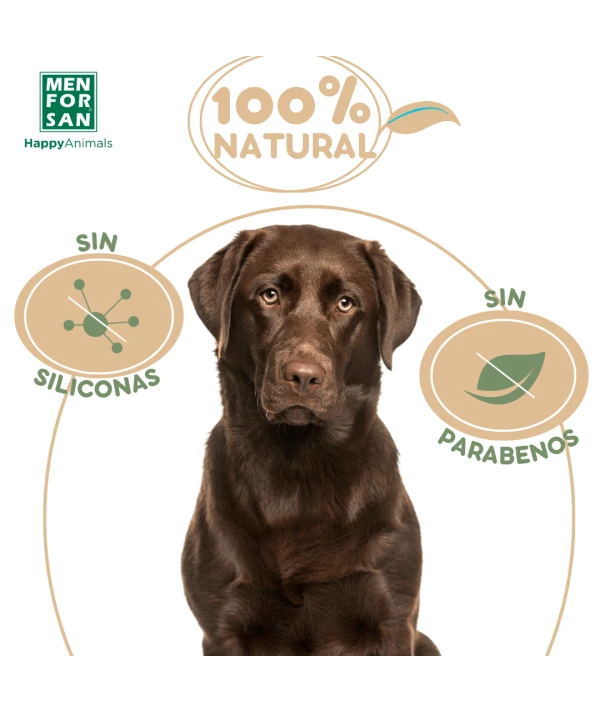 Menforsan Brown fur Shampoo - за кучета с кафяв цвят на козината и всички негови нюанси 300 мл