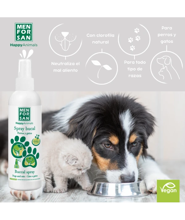 Menforsan Bucal Spray for Dogs and Cats - дентален спрей за кучета и котки