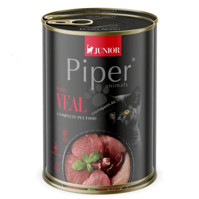 Piper Cat Junior Veal - храна за малки котенца с телешко месо 400 гр
