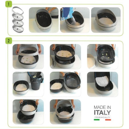 Nayeco Cocoriba Cat Litter - открита котешка тоалетна с борд и сито 59 / 39 / 27 см