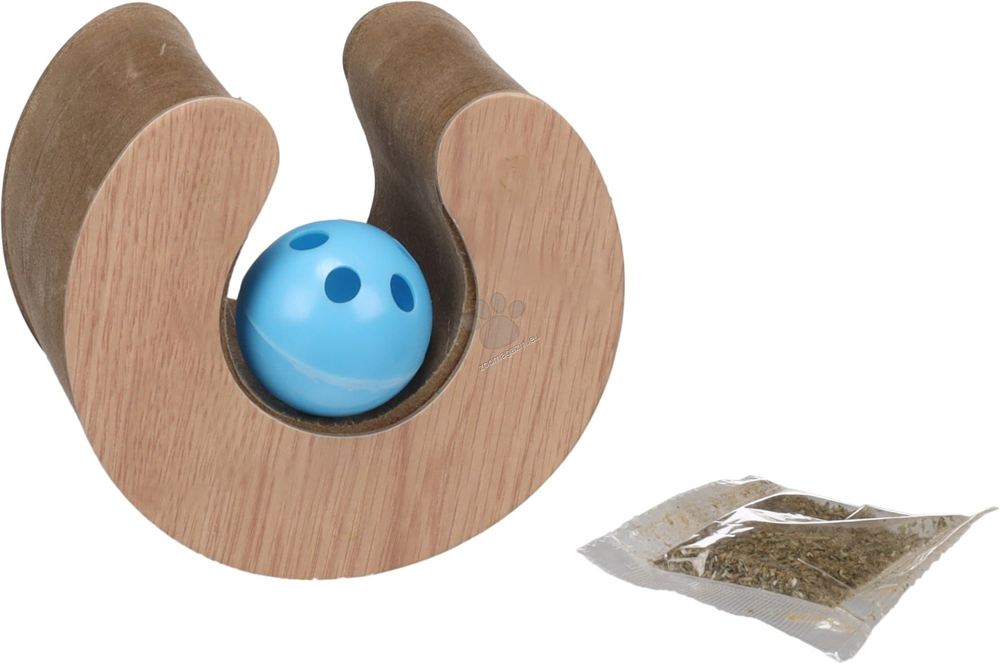 Flamingo Scratching Toy Kava Brown - драскалка за котки 11,5 / 10,5 / 8 см