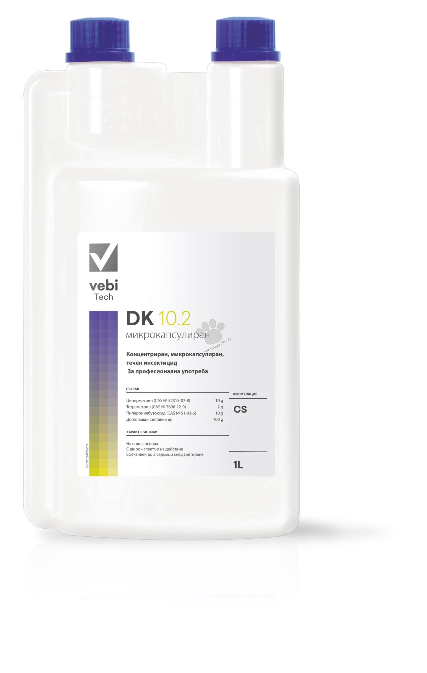 Vebi Draker 10.2 - микрокапсулиран концентриран инсектицид 1000 мл