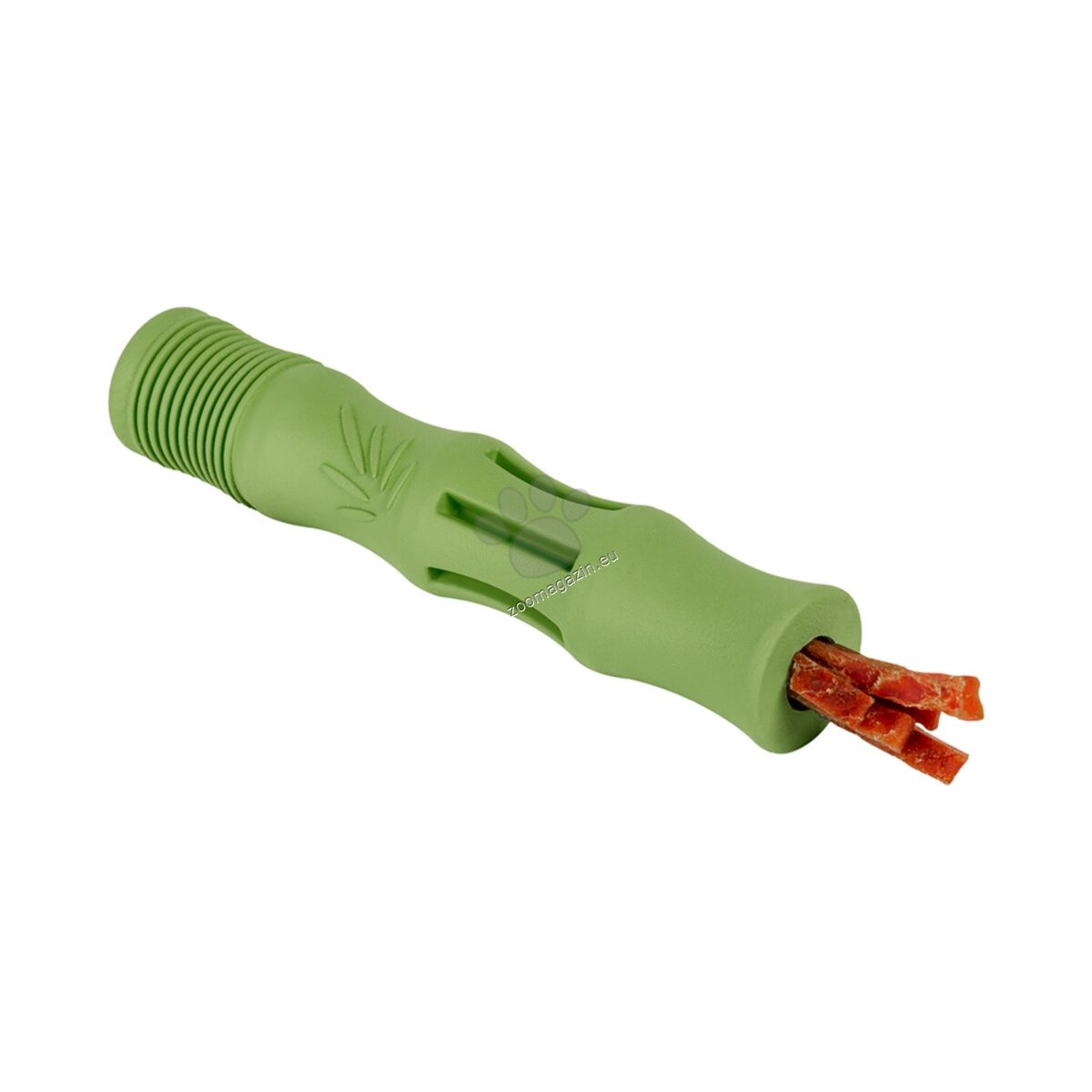 Waudog Natural Dog Toy Stick - играчка за лакомства от биоразградима гума 18 см, зелен