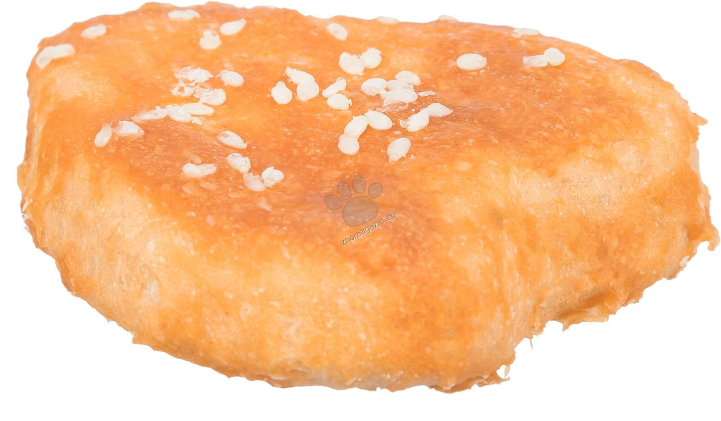 Trixie Heart Shaped Chewing Snack Chicken - лакомство за кучета с пилешко месо 6 см, 150 бр