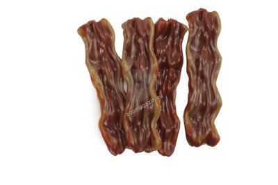 Camon BBQ Party Sweet potato bacon with chicken - лакомство за кучета с пилешко месо и сладък картоф 90 гр