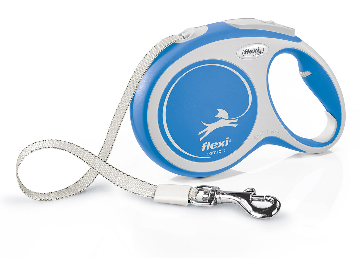 Flexi Comfort Long L - автоматичен повод, лента, 8 метра, за кучета с тегло до 50 кг