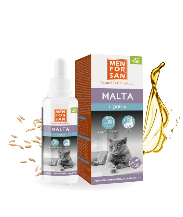 Menforsan Liquid Malt for Cats - течна малцова паста за котки 60 мл