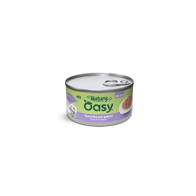 Oasy Wet Cat Natury Soft Jelly Tuna - допълваща храна за котки с риба тон 85 гр