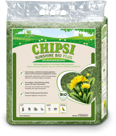 JRS Chipsi Sunshine - сено от най-високо качество за гризачи и малки животни 600 гр