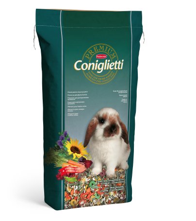 Padovan Premium Coniglietti - пълноценна премиум храна за мини зайчета