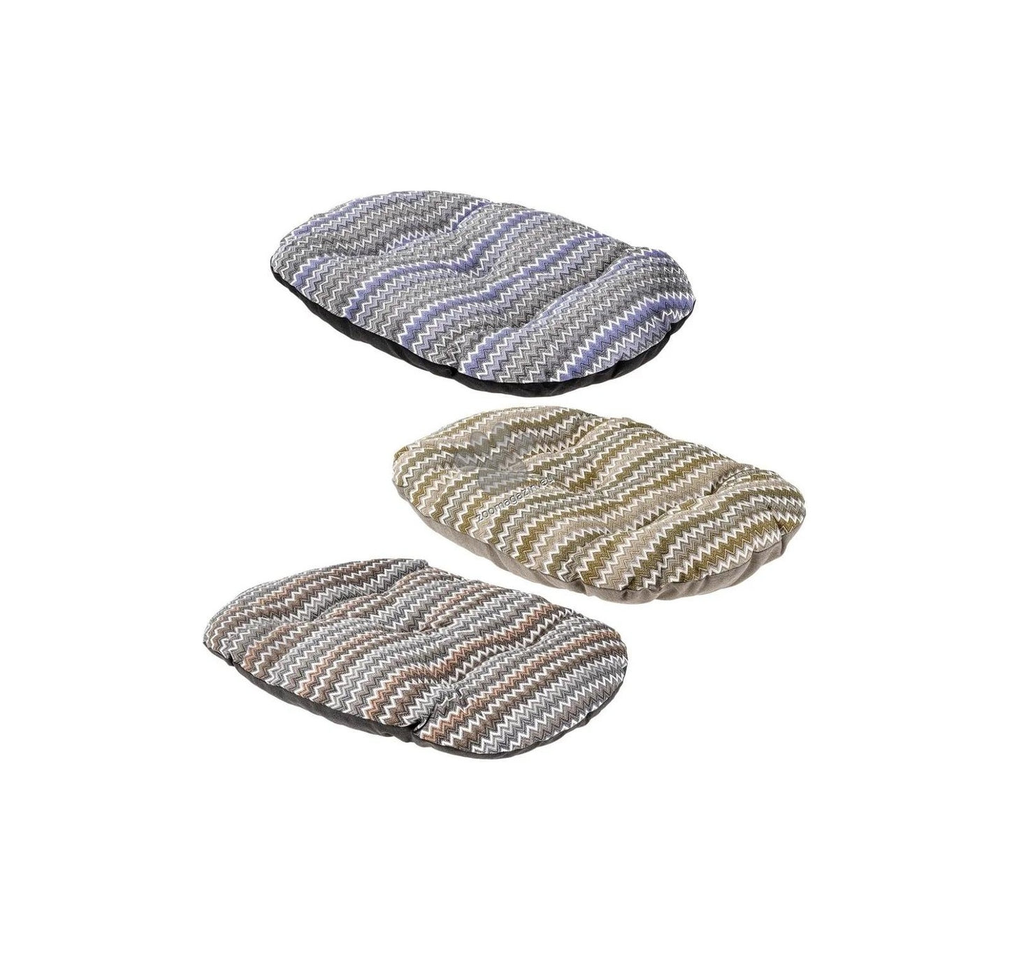 Ferplast Relax Zig Zag 65/6C - дюшек за куче 65 x 42 см / сив, лилав, бежов /