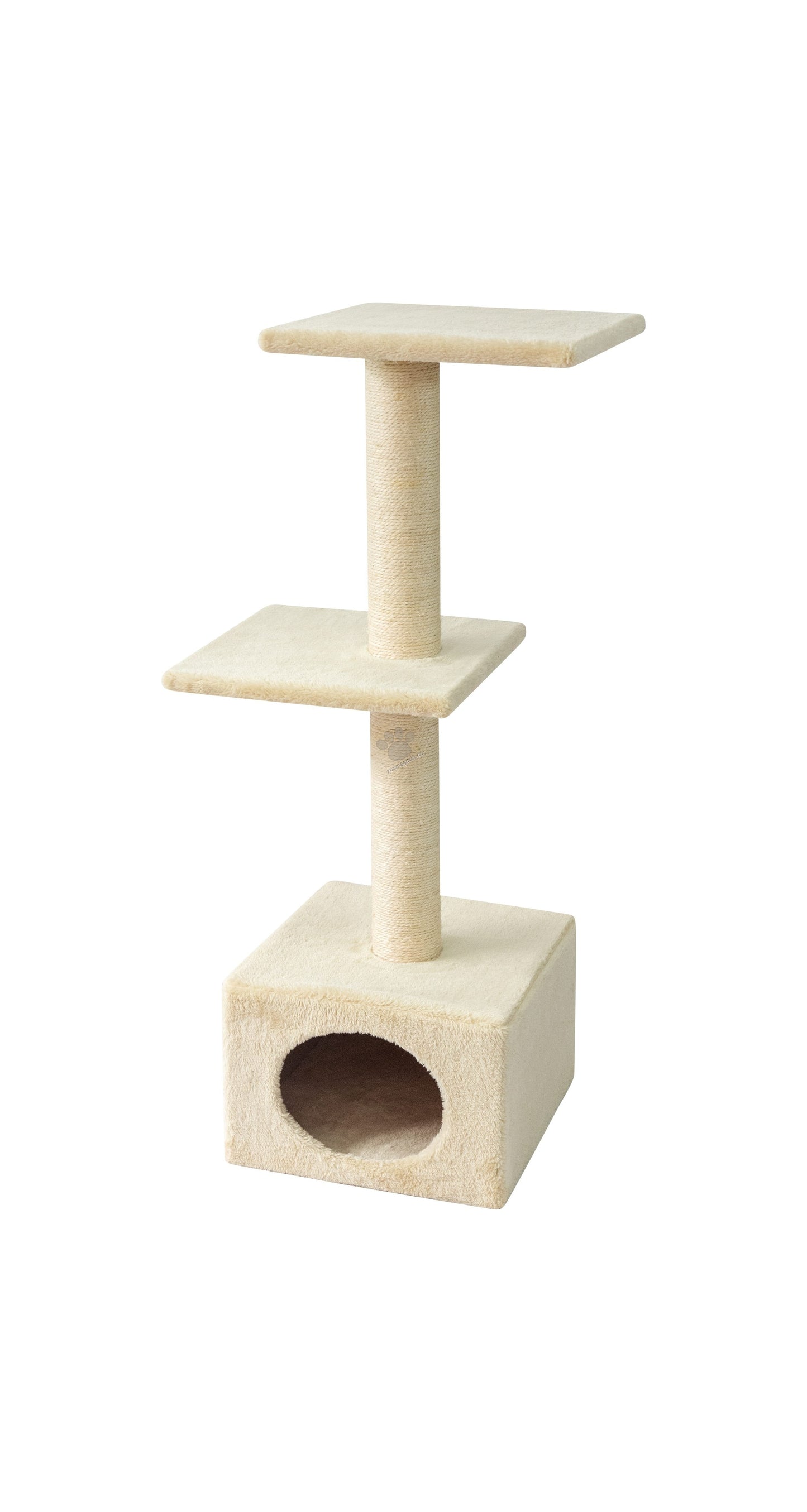 Enjoy Cat Scratching Tree Grumpy - котешка драскалка 35 / 35 / 103 см, сив