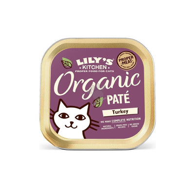 Lilys Kitchen Organic Turkey - пастет за котки с пуешко 85 гр.