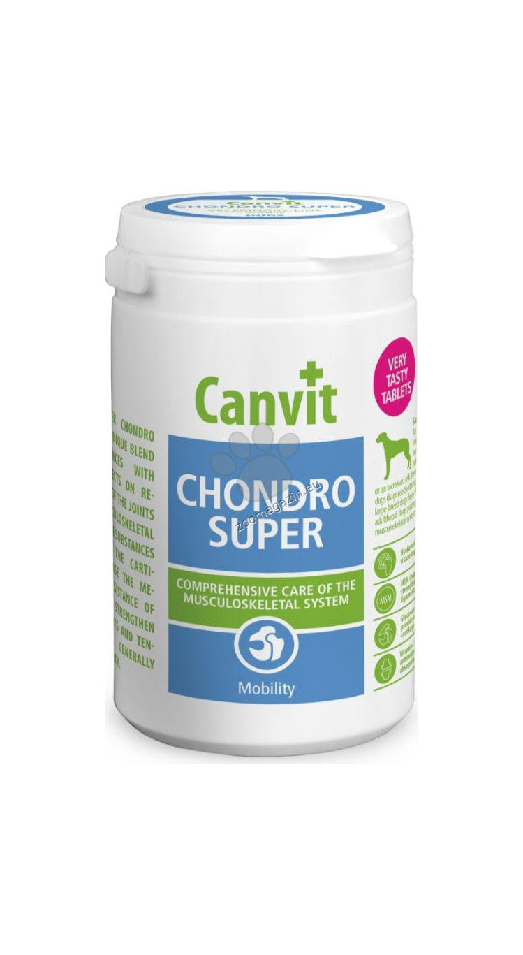 Canvit Chondro Super for dogs - хранителна добавка с хондроитин за здрави стави 230 гр