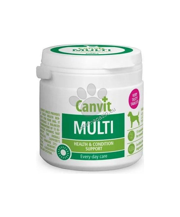 Canvit Multi for dogs - мултивитамини за малки кучета 100 гр