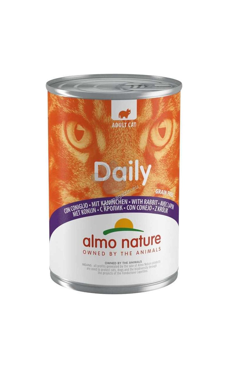 Almo Nature Daily with Rabbit - консерва за котки със заешко месо