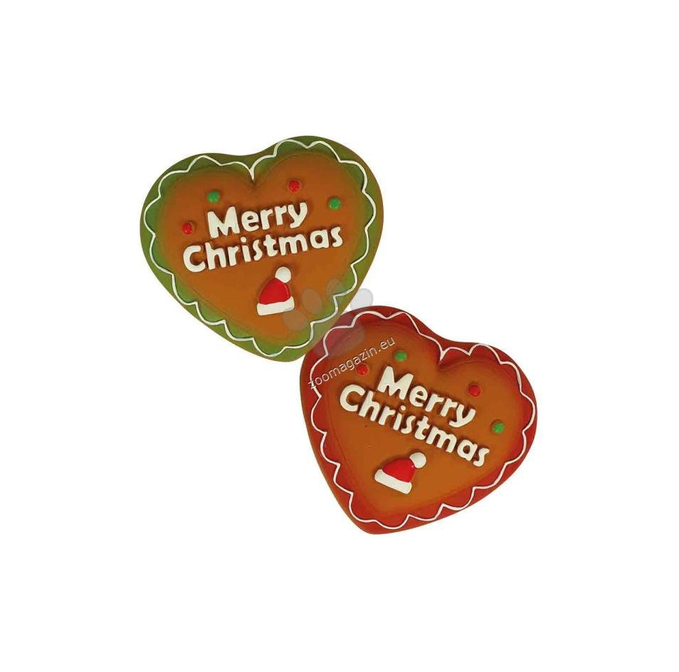 Nobby Xmas Latex Gingerbread Heart - джинджифилова сладка, латекс 10 см 1бр