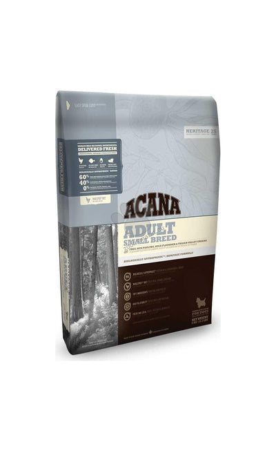 Acana - Adult Small Breed - биологично съответстваща храна за кучета до 10 килограма тегло и възраст над 12 месеца 6 кг.