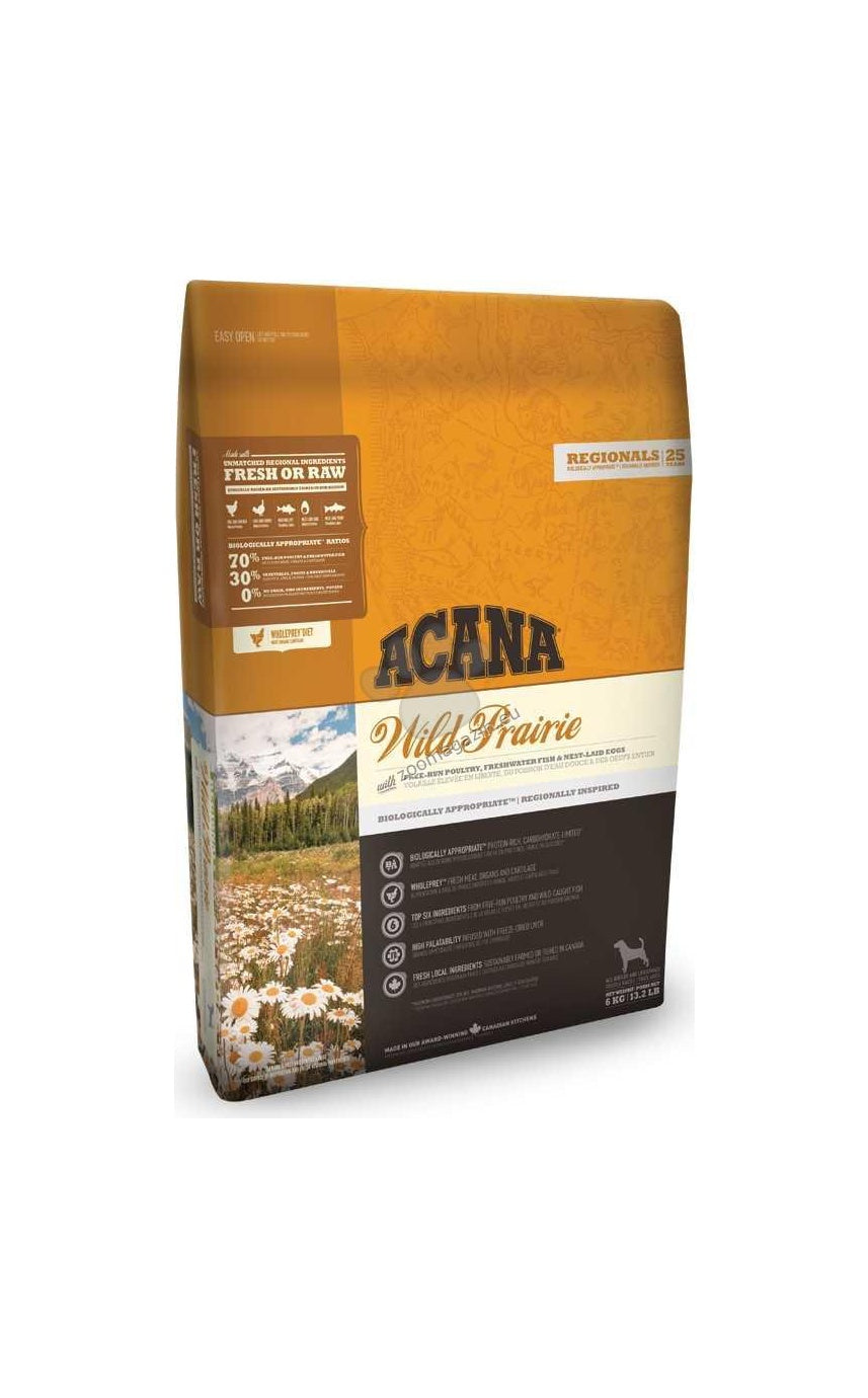 Acana - Grain Free Wild Prairie - с пилешко месо и риба, подходяща за всички породи 11.4 кг.