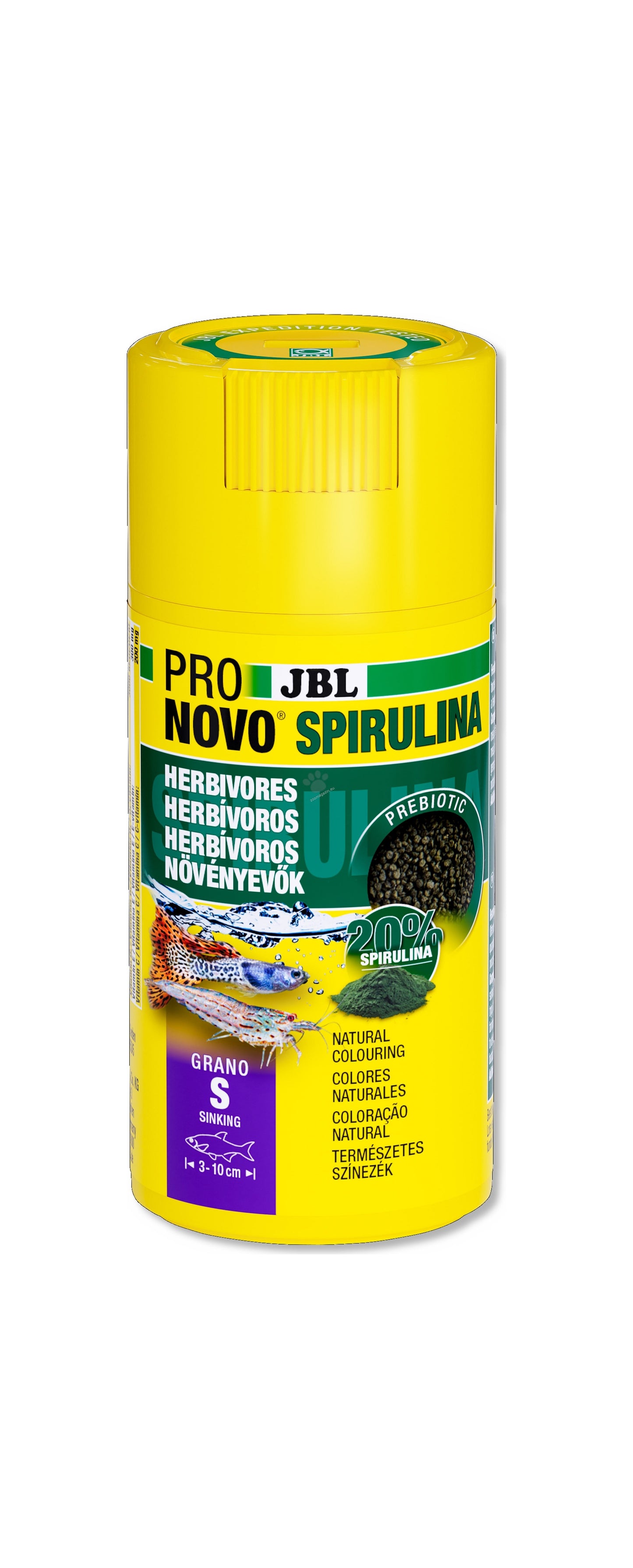 JBL ProNovo Color Flakes M - храна на люспи за подсилване на цветовете на декоративните рибки 100 мл