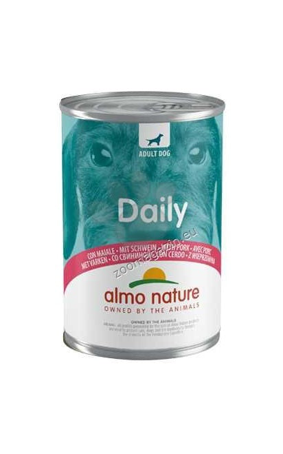 Almo Nature Daily with Pork - консерва за кучета със свинско месо 400 гр
