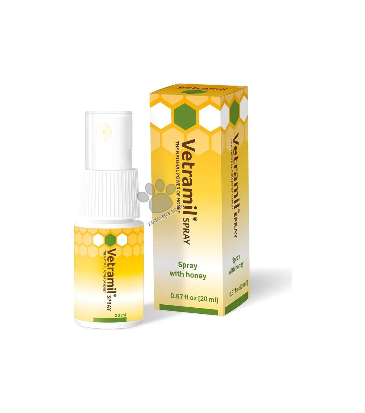 Vetramil Spray - спрей със съдържание на мед за кожни раздразнения 20 мл.