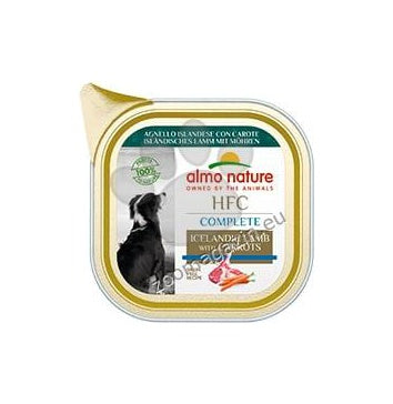 Almo Nature HFC Complete Icelandic Lamb and Carrots - пастет за кучета с агнешко и моркови 85 гр