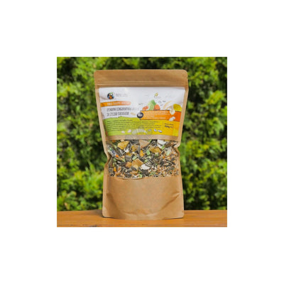 Papagaya Pomelo and Pineapple for Medium Parrots - премиум храна за средни папагали с ананас и помело 700 гр.