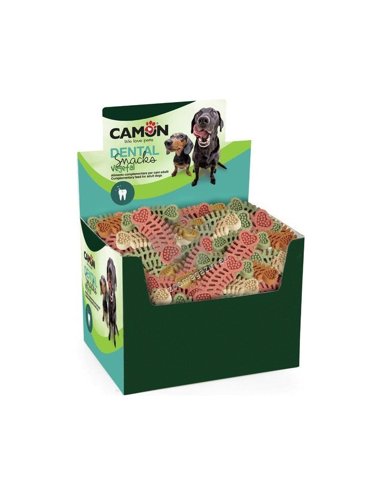 Camon Lisca Veg Snack Box - дентални лакомства, кутия 3 кг