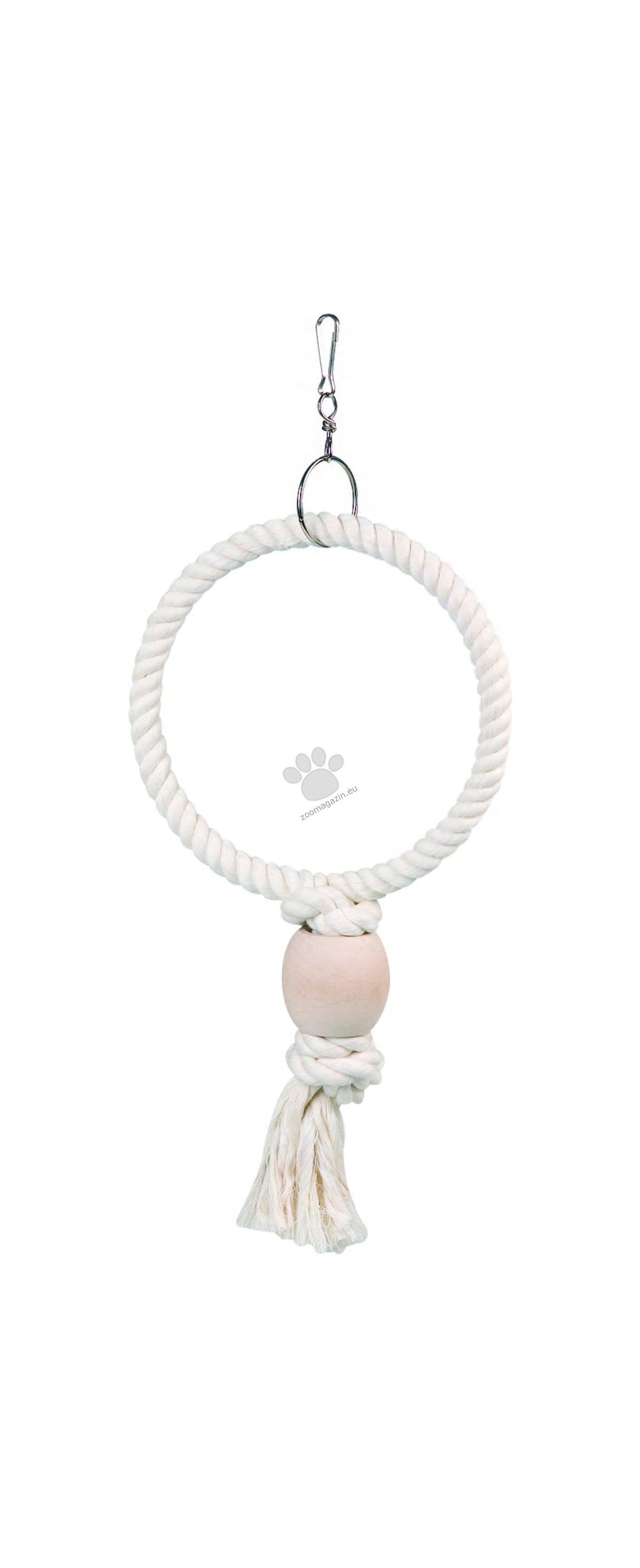 Flamingo Bird toy Ring Cord - играчка за птици 19 / 5,5 / 42 см