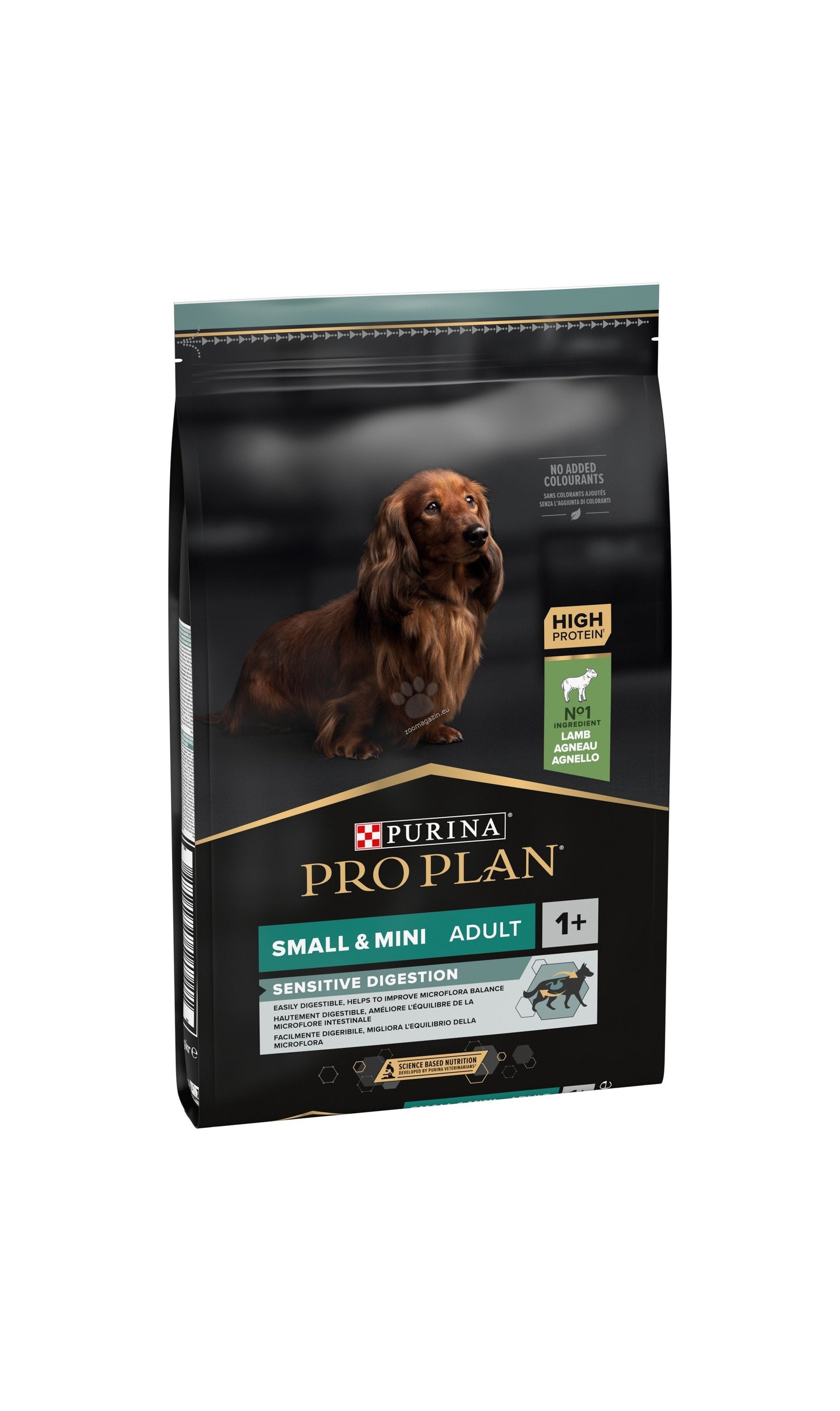 Pro Plan Аdult Small and Mini Sensitive Digestion - пълноценна храна за възрастни кучета от мини и малки породи с агнешко 7 кг