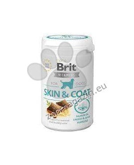 Brit Vitamins Skin and Coat - витамини с грижа за кожата и козината 150 гр