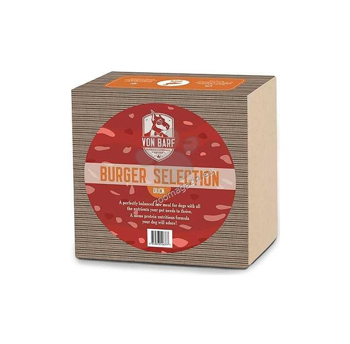 Von Barf Burger Selection - бургер с патешко 5х200 гр