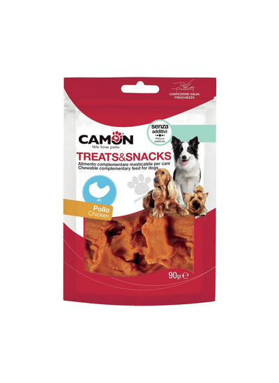 Camon Chicken Bones Treats - лакомства с пилешко месо 90гр