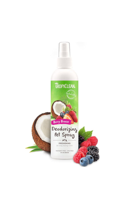 TropiClean Deodorising Spray Berry Breeze - дезодорант за кучета и котки 236 мл