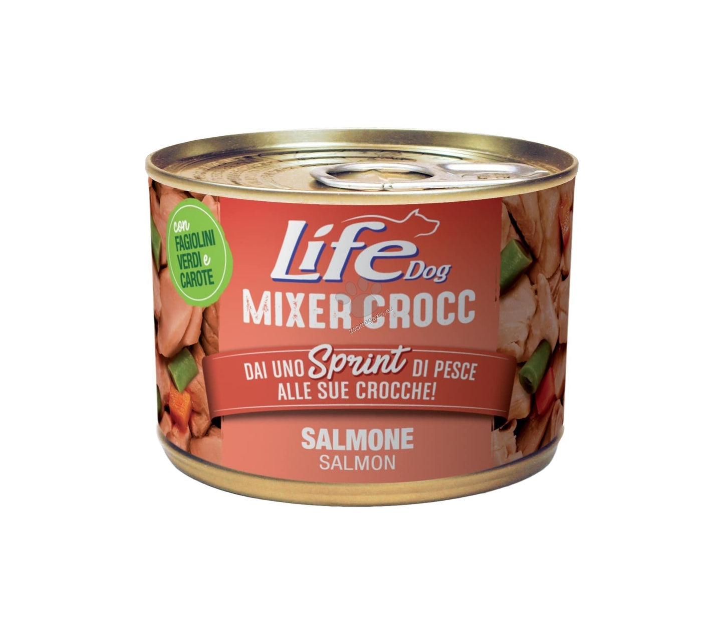 Life Natural Mixer Crocc Salmon - допълваща храна за кучета със сьомга 150 гр