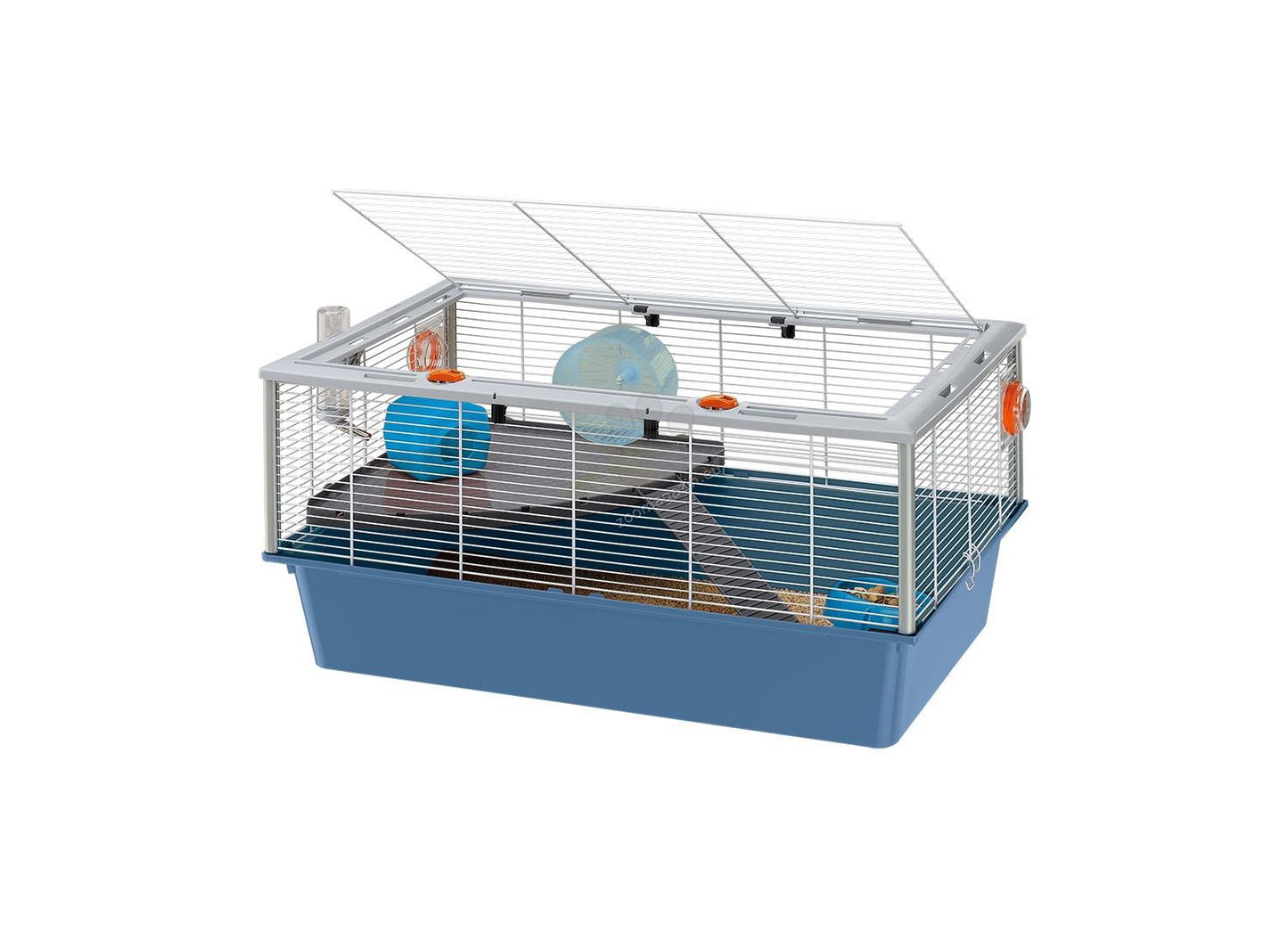 Ferplast - Criceti 15 - клетка за хамстери с пълно оборудване 78 / 48 / 39 см.