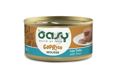 Oasy Caprice Mousse with Trout - мус за котки с пъстърва 85 гр.
